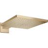 Верхний душ Hansgrohe Raindance E 300 1jet 26238140 30х30 см, бронза