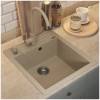 Мойка кухонная Uperwood Quartz UPD-07 3910202125 бежевая, 46x51 фото 2