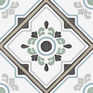 Керамогранит Ennface Pattern ENPTR6021MT2020 Ponza Bloom 20x20