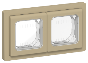 Рамка 2-постовая IEK Flite FI-M20-32-55-K59 хаки