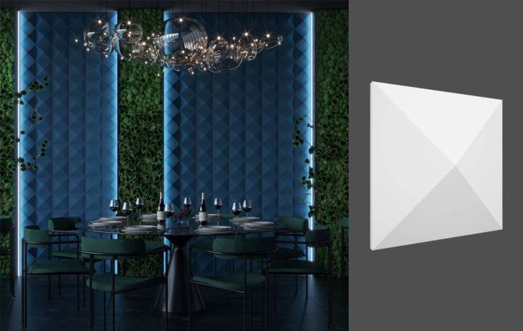 Гипсовая панель Deco Line Modern M-104 20x3x20