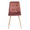 Стул Tetchair Chilly (mod. JSC-220) 24346 коралловый, натуральный, велюр фото 5