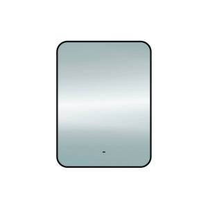 Зеркало Teymi Solli Black Soft Line T20233S с подсветкой, сенсор на взмах, 60x80