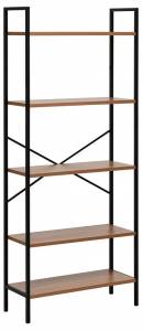 Стеллаж Leset Стилвуд 25 4687207095471 Черный