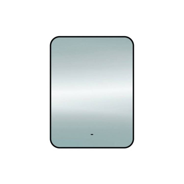 Зеркало Teymi Solli Black Soft Line T20233S с подсветкой, сенсор на взмах, 60x80
