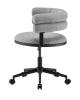 Кресло компьютерное Stool Group Ponty Bebe Office Chair OTE-CL 450 bl.l серый черные ножки фото 4
