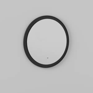 Зеркало Briz Тесо 243 01-48100-00 00 100x100, черный супермат