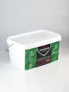 Огнезащитная краска по дереву, OSB и SIP панелям Svatozar СВ–01Д матовая белая 7 кг