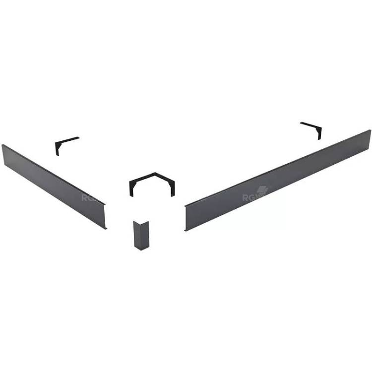 Экран для поддона RGW Acrylic N/ST-21 50231571-02 110x70, графит