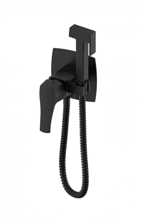Гигиенический душ Wonzon & Woghand Flex WW-88829072-MB встраиваемый, черный матовый