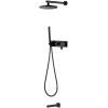 Душевой комплект Boheme Spectre 454-2-B черный