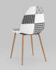 Стул Stool Group Валенсия SN OS-001P-V patchwork bw DUAL пэчворк черно-белый фото 6