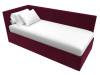 Кровать Лига Диванов Лига-039 122069L красный левая 90x200 фото 5