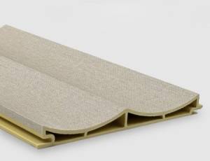 Рифленая панель Bonaparte Master textile beige 280x14x1.5