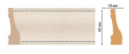 Плинтус DECOMASTER 192-14 240x1.8x6