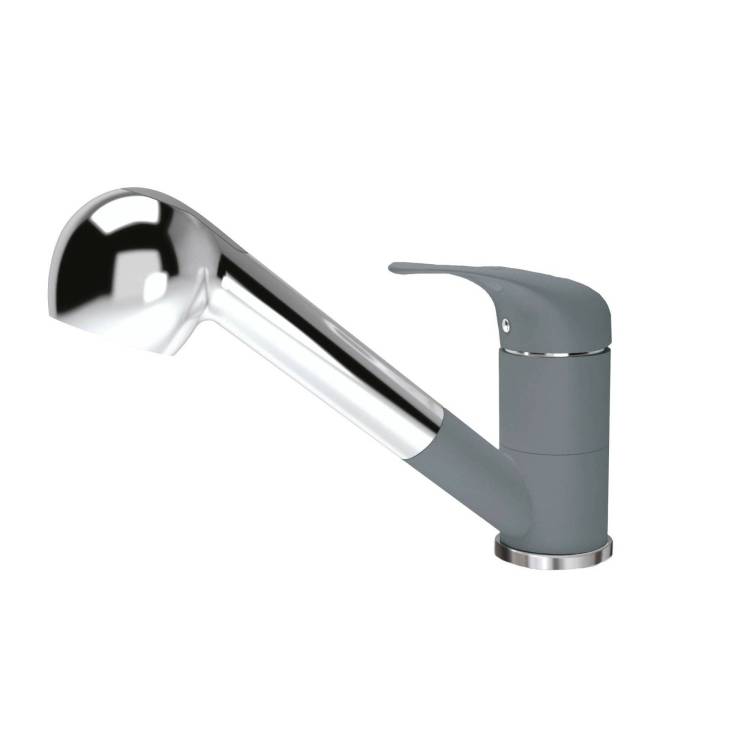 Смеситель для кухни Florentina Сигма 313.14L.1223.307 серый шелк