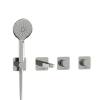 Душевой комплект Wasserkraft Mosel A4651.293.295.271.087.127 хром, встраиваемый, с изливом, с лейкой