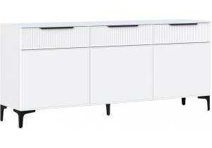 ТВ тумба Woodville Иадама 674702 белый / белый софт