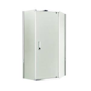 Душевой уголок Royal Bath TR RB100TR-C-CH профиль хром, стекло матовое, 100x100x200