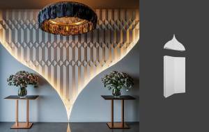 Гипсовая панель Deco Line Design Line Crystal Symphony A 18x4x27.3