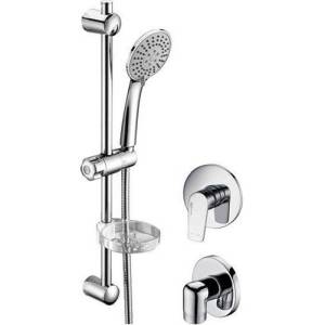 Душевой комплект Wasserkraft Dill 6151 смеситель + Душевой гарнитур + Шланговое подключение