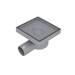 Душевой трап Berges Trend Keramik 93002 150x150 под керамическую плитку, D50 боковой