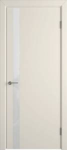 Межкомнатная дверь Владимирская Фабрика Дверей Niuta Ett Ivory стекло White Gloss 900x2000