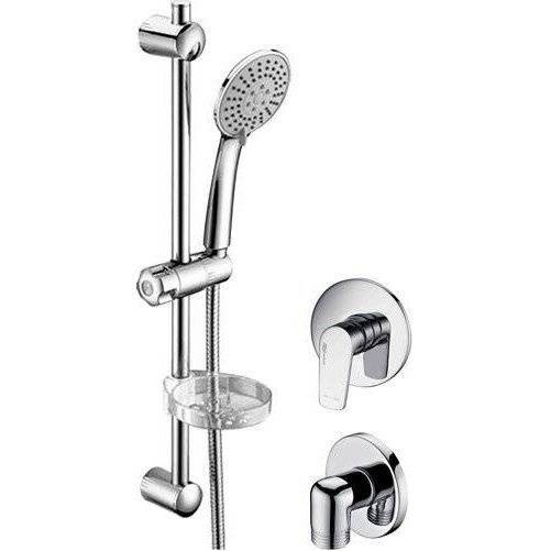 Душевой комплект Wasserkraft Dill 6151 смеситель + Душевой гарнитур + Шланговое подключение