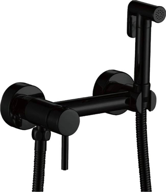 Гигиенический душ Haiba HB5510-7 со смесителем, черный