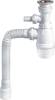 Комплект Раковина Norm Fit 55 см + Пьедестал Norm Fit 6936B099-0156 + Смеситель VitrA Solid S A42440EXP + Сифон Wirquin Минор с отводом для стиральной машины фото 5