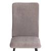Набор из 2 стульев Tetchair La Rousse 24884 серый, черный, велюр фото 6