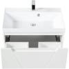 Тумба под раковину Belbagno Vittoria VITTORIA-800-2C-SO-BO-P 80x45x57 Bianco Opaco подвесная с двумя выкатными ящиками фото 4