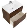 Тумба под раковину Belbagno Etna H-60 ETNA-H60-600-2C-SO-RW-P 60x45x60 Rovere Moro подвесная с двумя выкатными ящиками, с доводчиками фото 5
