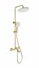Душевая стойка Wonzon & Woghand WW-B3057-A-BG с термостатом, золото