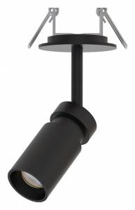 Встраиваемый светильник Arte Lamp Presto A6186PL-1BK