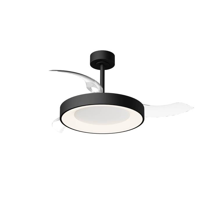 Светодиодная люстра на штанге с вентилятором Mantra Niseko Fan 9063
