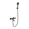 Смеситель для ванны Wonzon & Woghand WW-B3029-A1-MB термостатический, с душевым гарнитуром, черный матовый