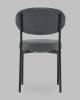 Набор из 4 стульев Stool Group Бриф DD AV 477-F83-K477NEW-9005-K X4 темно-серый, букле фото 5
