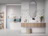 Керамическая плитка Gracia Ceramica Aqua Monocolor sugar blue wall 01 25x60 фото 2