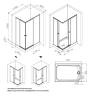 Душевой уголок Am.Pm X-Joy W94G-403-120290-MT1K профиль хром матовый, стекло прозрачное, 120x90x190 фото 8