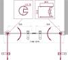 Душевая дверь BelBagno Uno B-2-120-P-Cr фото 2