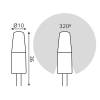 Лампа светодиодная Gauss 107707102 фото 4