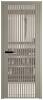 Межкомнатная дверь Profil Doors 3 AGP цвет профиля Никель матовый, стекло безопасное 6 мм комфорт нейтрал 600x2000