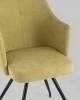 Кресло Stool Group Слинг DC-99005 RH309-11 желтый шенилл фото 6