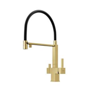 Смеситель для кухни Sancos Moro SC4006BG брашированное золото