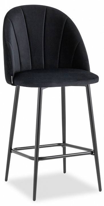 Стул барный Stool Group Логан New AV 413-H75-08(PP) велюр черный