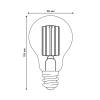 Лампа светодиодная Uniel E27 5W 4000K прозрачная LED-A60-5W/4000K/E27/CL GLY01TR фото 2