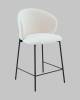 Стул полубарный Stool Group Блейз LV-109-S000-P-01 белый, букле фото 2