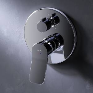 Смеситель для ванны Am.Pm X-Joy F85A55000 встроенный на 3 потребителя, хром