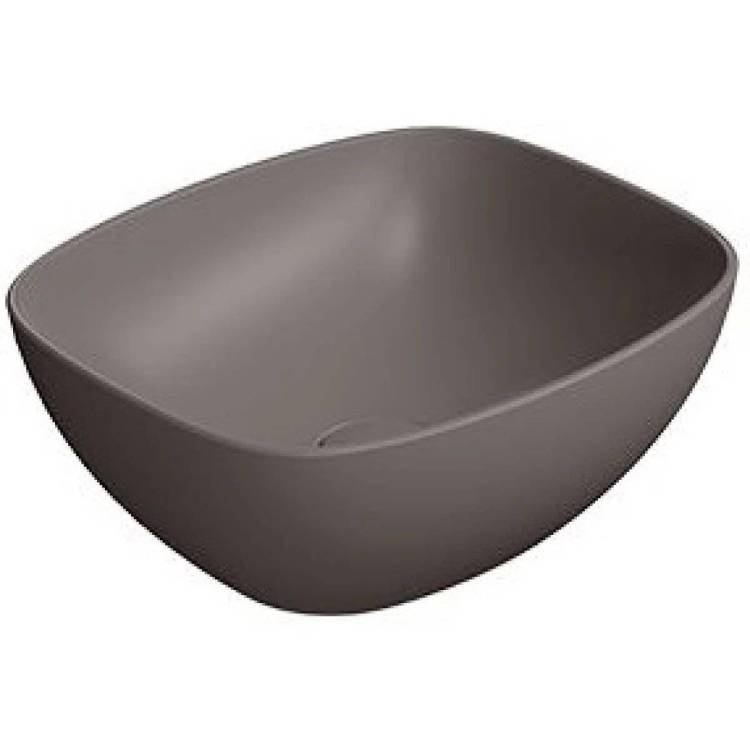 Раковина GSI Nubes 978516 40 см, коричневая матовая